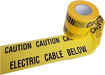 Electrical Warning Tape - 10 meter roll